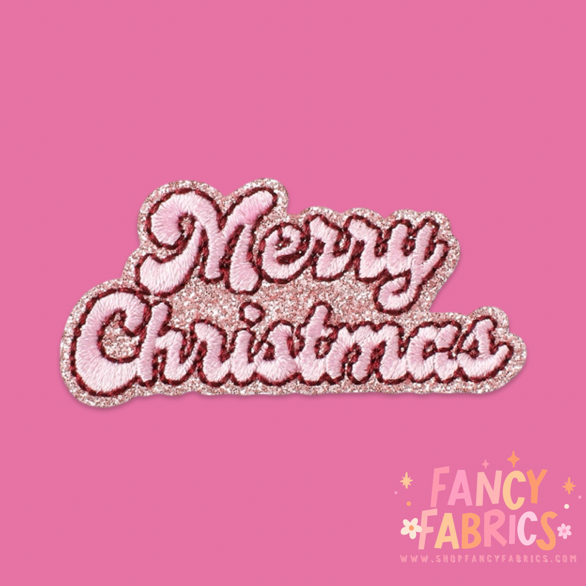 Merry Christmas | Iron On Patch
