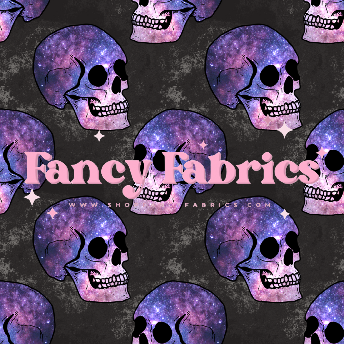 Galaxy Skulls | PREORDER | By The Yard