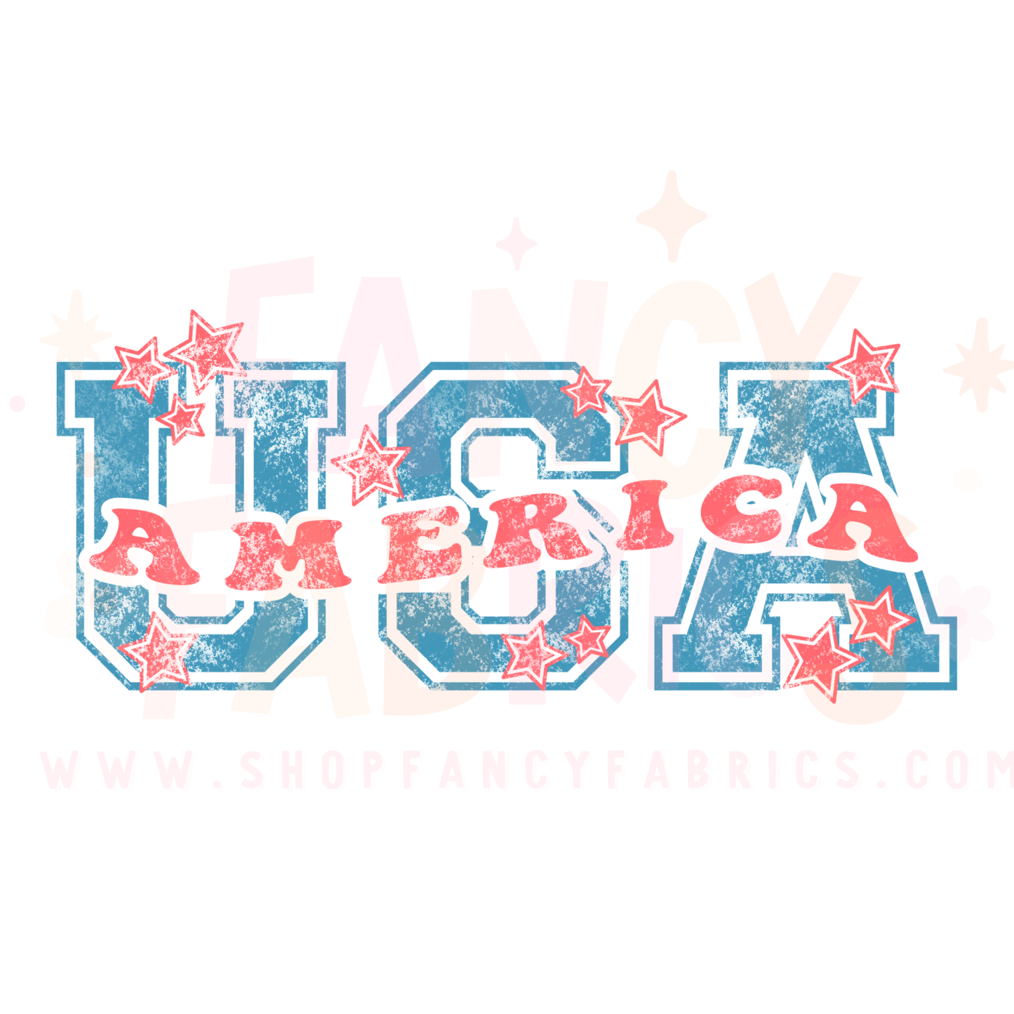 America | Adult Size | DTF Transfer | Ready To Ship