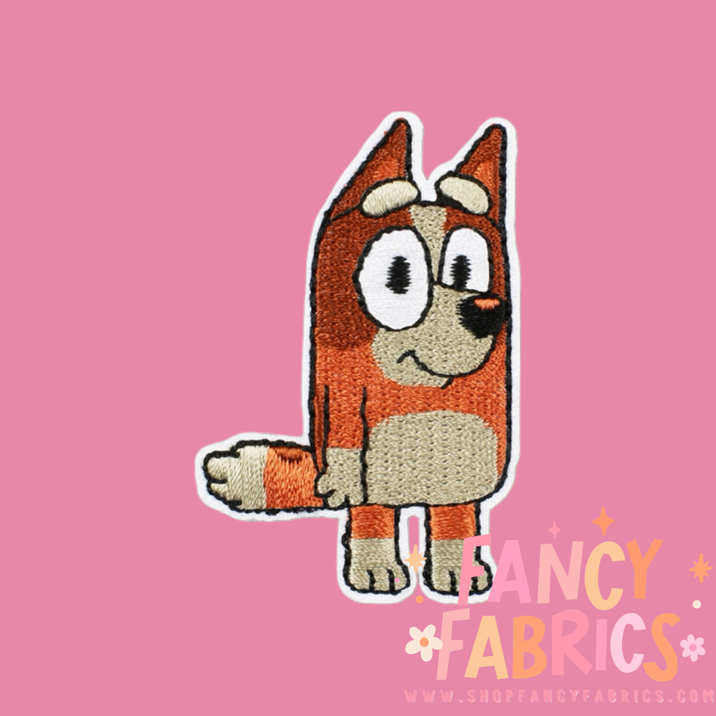 Orange Dog | Iron On Patch