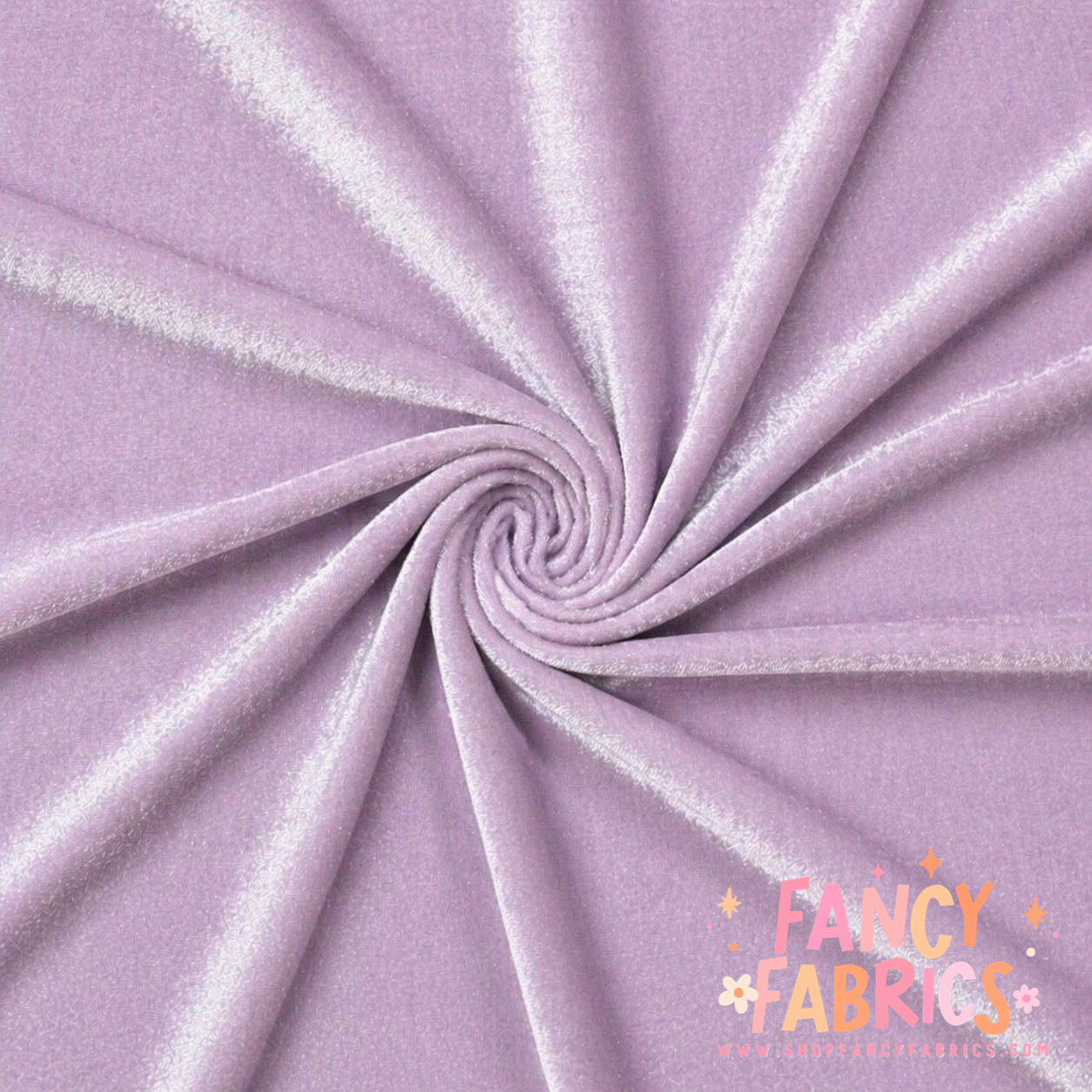 Lavender | Solid Stretch Velvet | Ready To Ship