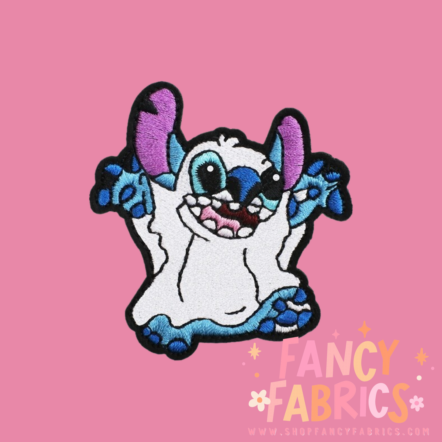 Stitch Ghost | Iron On Patch