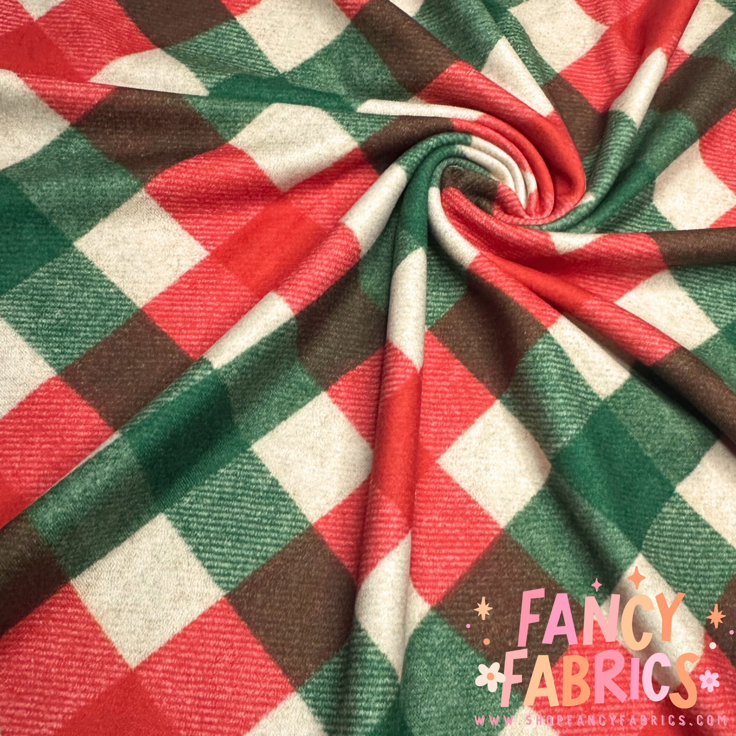 Jolly Plaid | 8x8 Scaling | DBP | Ready To Ship