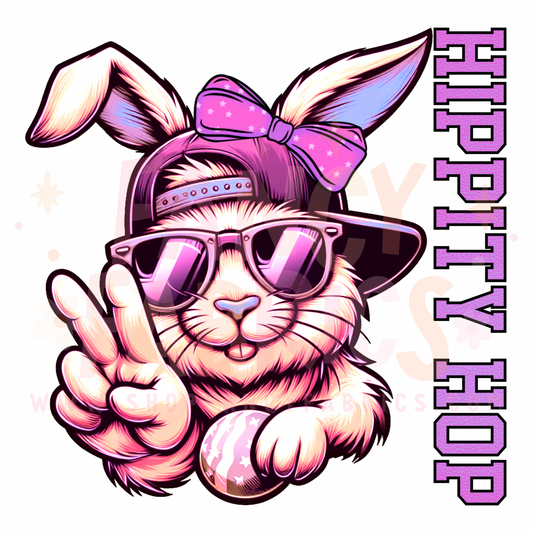 Hippity Hop (Girl) | Toddler Size | DTF Transfer