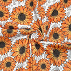 Paisley Sunflowers | 6x6 Scaling | Skinny Rib | Ready To Ship