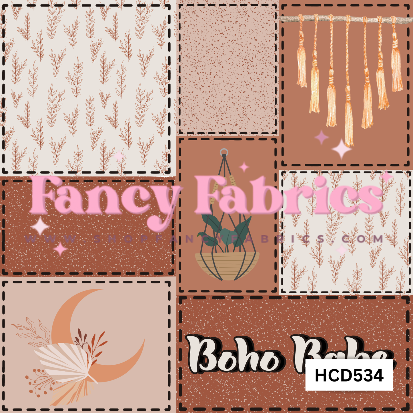 HCD534 | PREORDER | Fabric By The Yard
