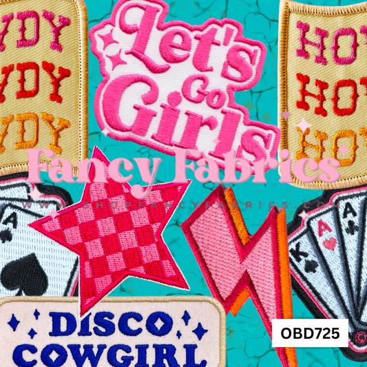 OBD725 | PREORDER | Fabric By The Yard