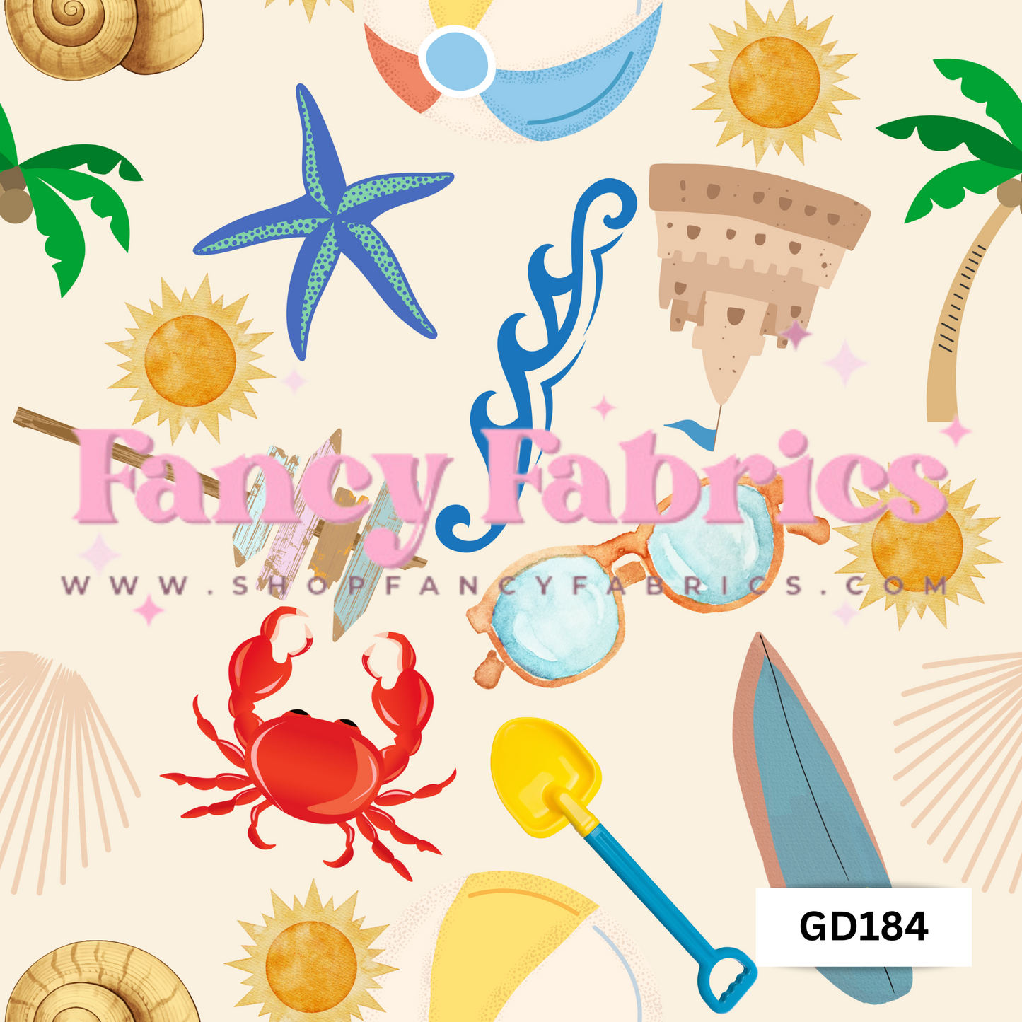 GD184 | PREORDER | Fabric By The Yard