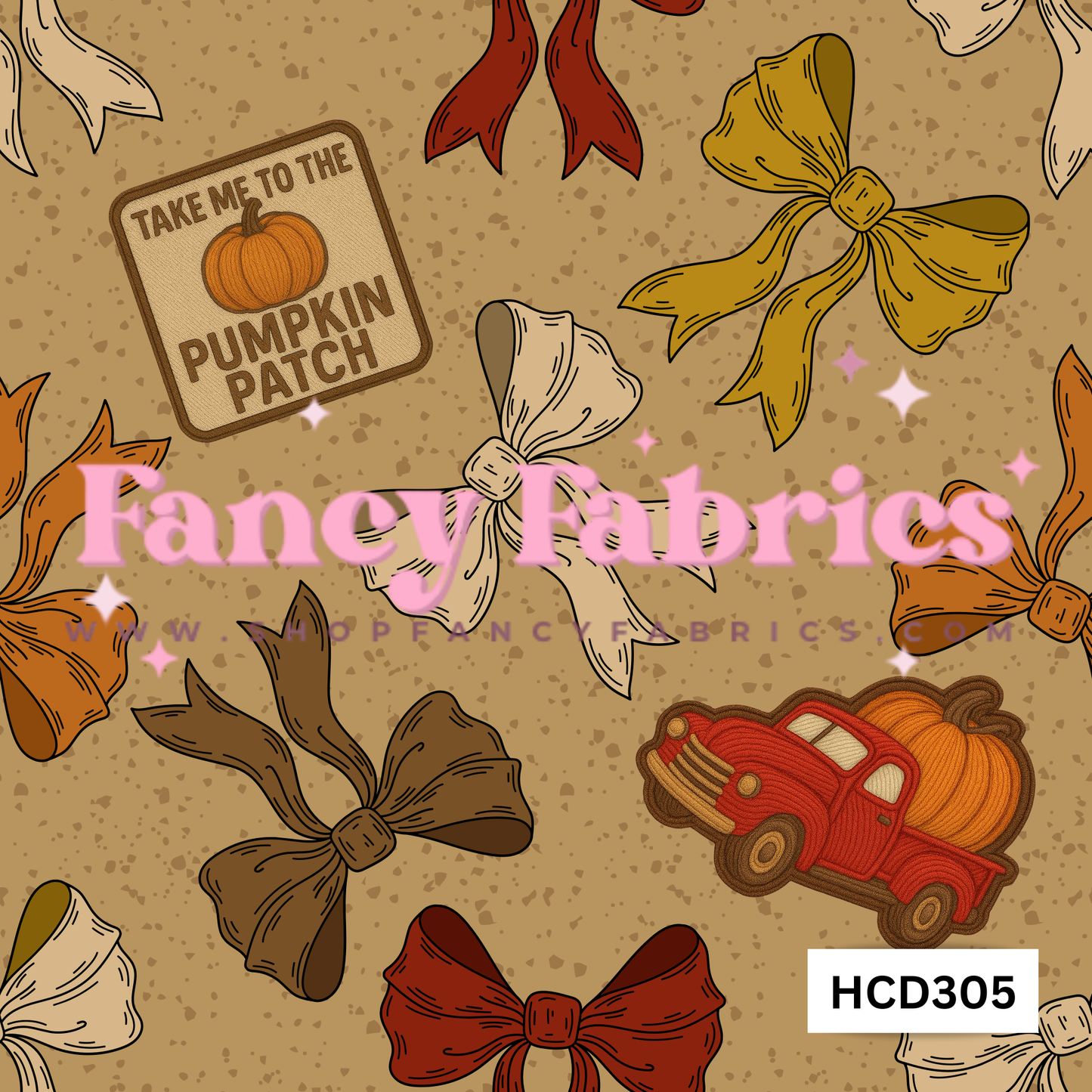 HCD305 | PREORDER | Fabric By The Yard