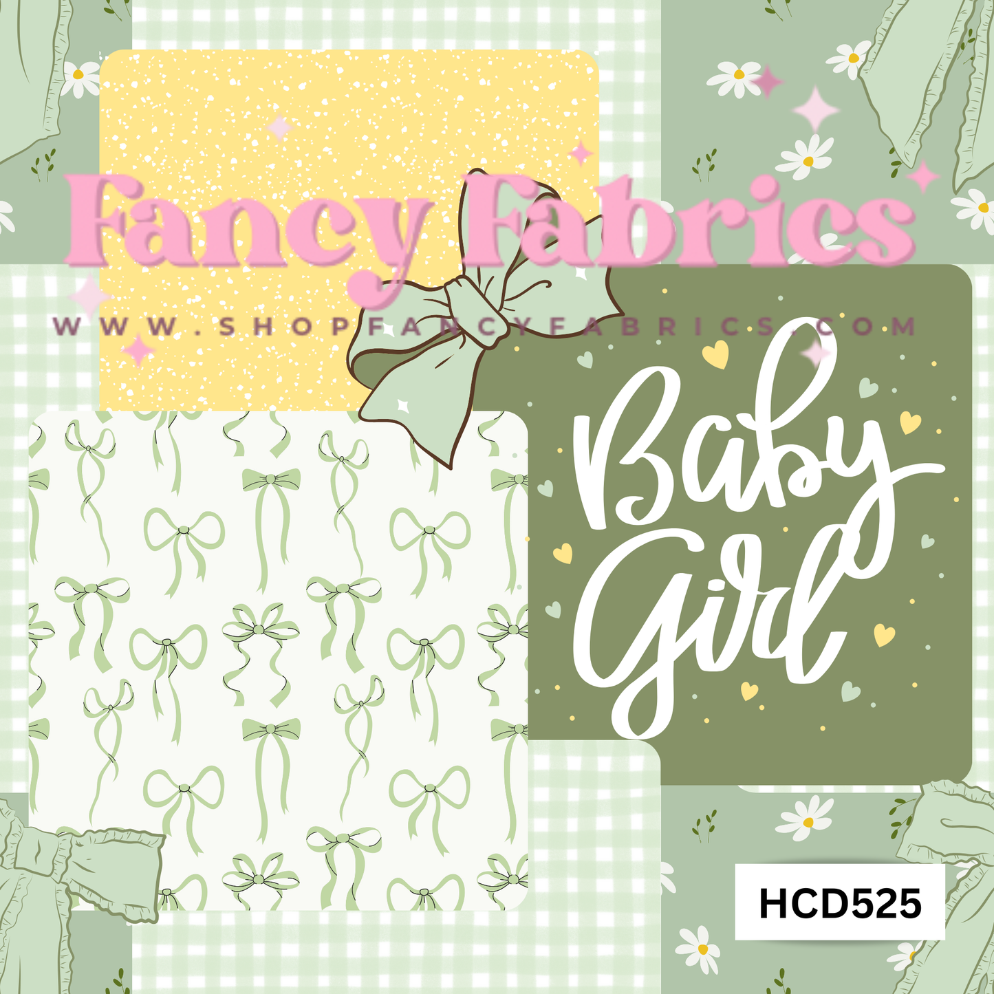 HCD525 | PREORDER | Fabric By The Yard