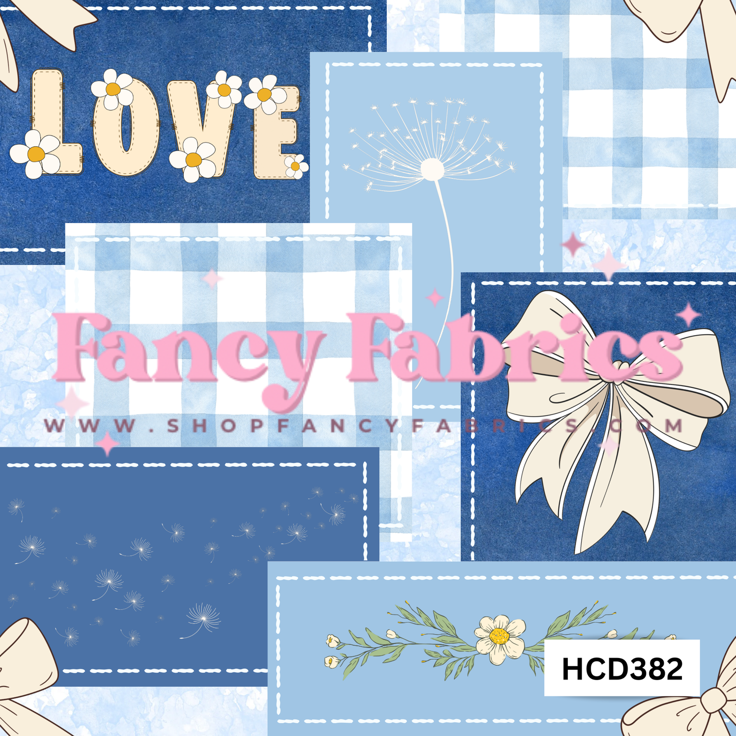 HCD382 | PREORDER | Fabric By The Yard