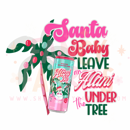 Under The Tree | Adult Size | DTF Transfer | Ready To Ship