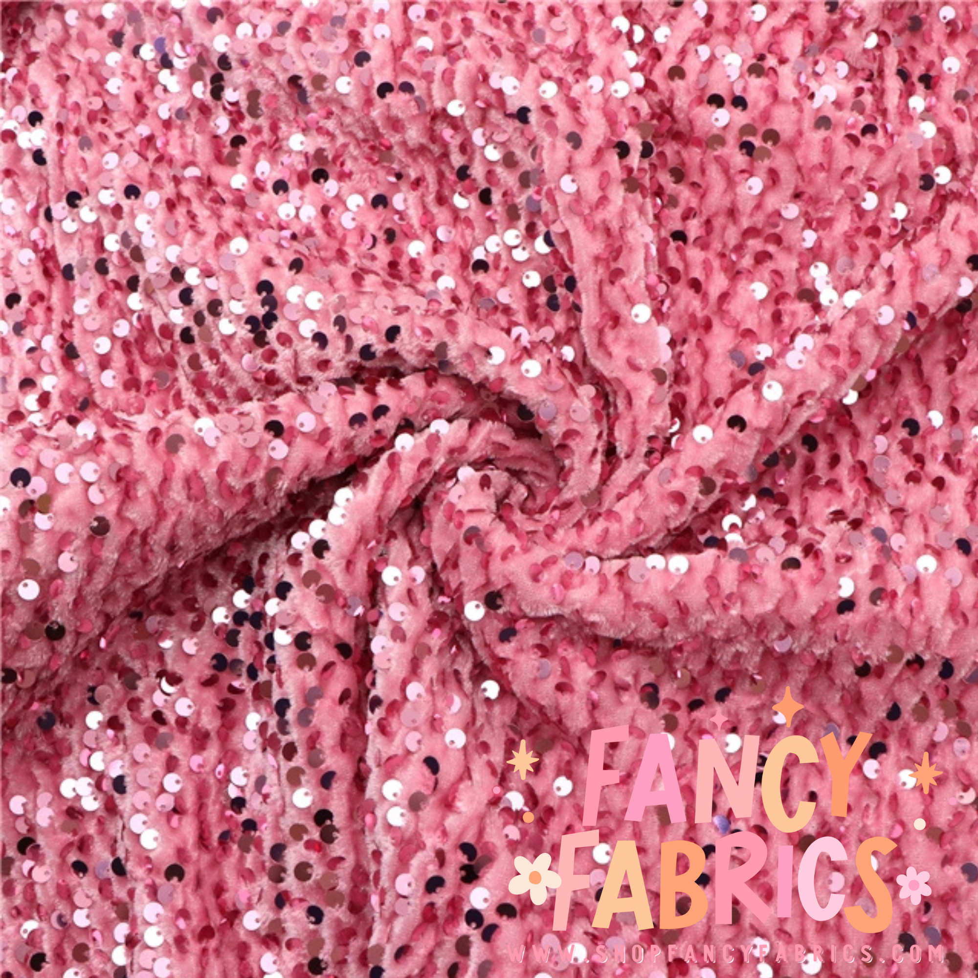 Piglet | Stretch Sequin Velvet | Ready To Ship