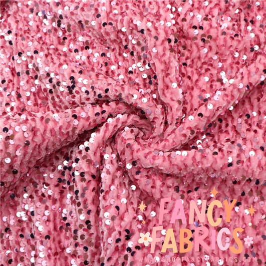 Piglet | Stretch Sequin Velvet | Ready To Ship