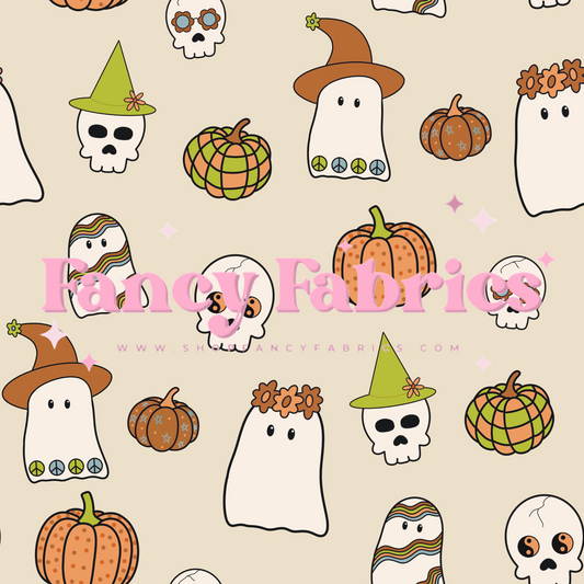 Lauren Liza Designs | Halloween Retro 2 | PREORDER | By The Yard