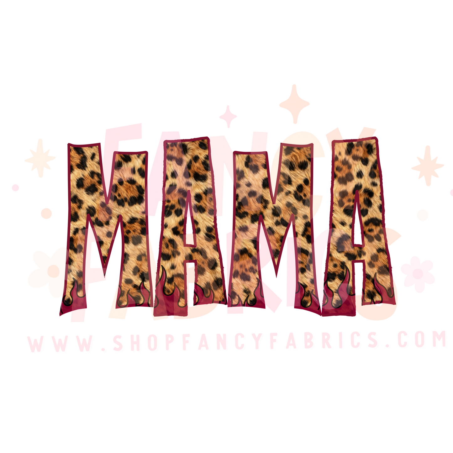 Mama (Leopard) | Adult Size | DTF Transfer | Ready To Ship