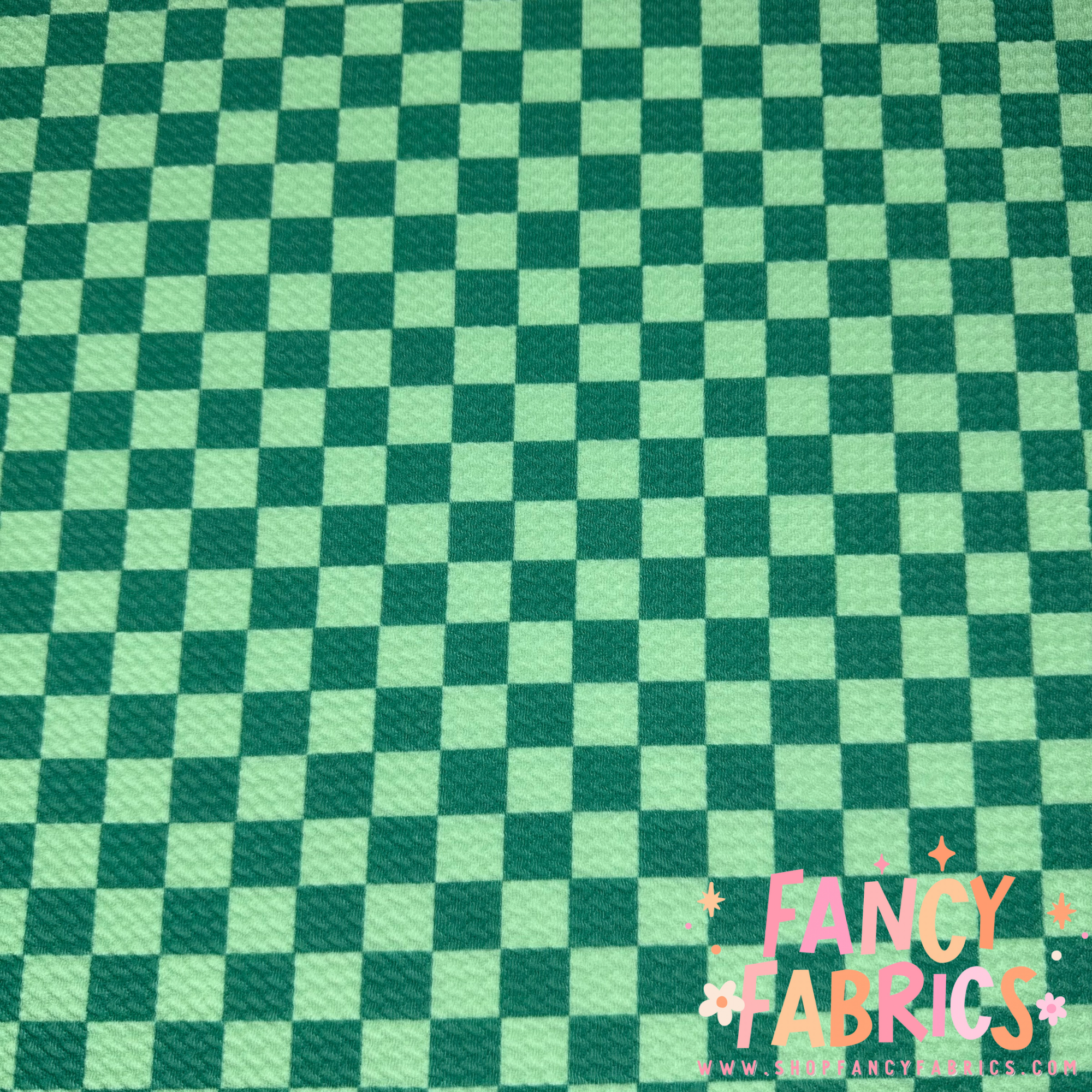 Green Checkers | 4x4 Scaling | Bullet | Ready To Ship