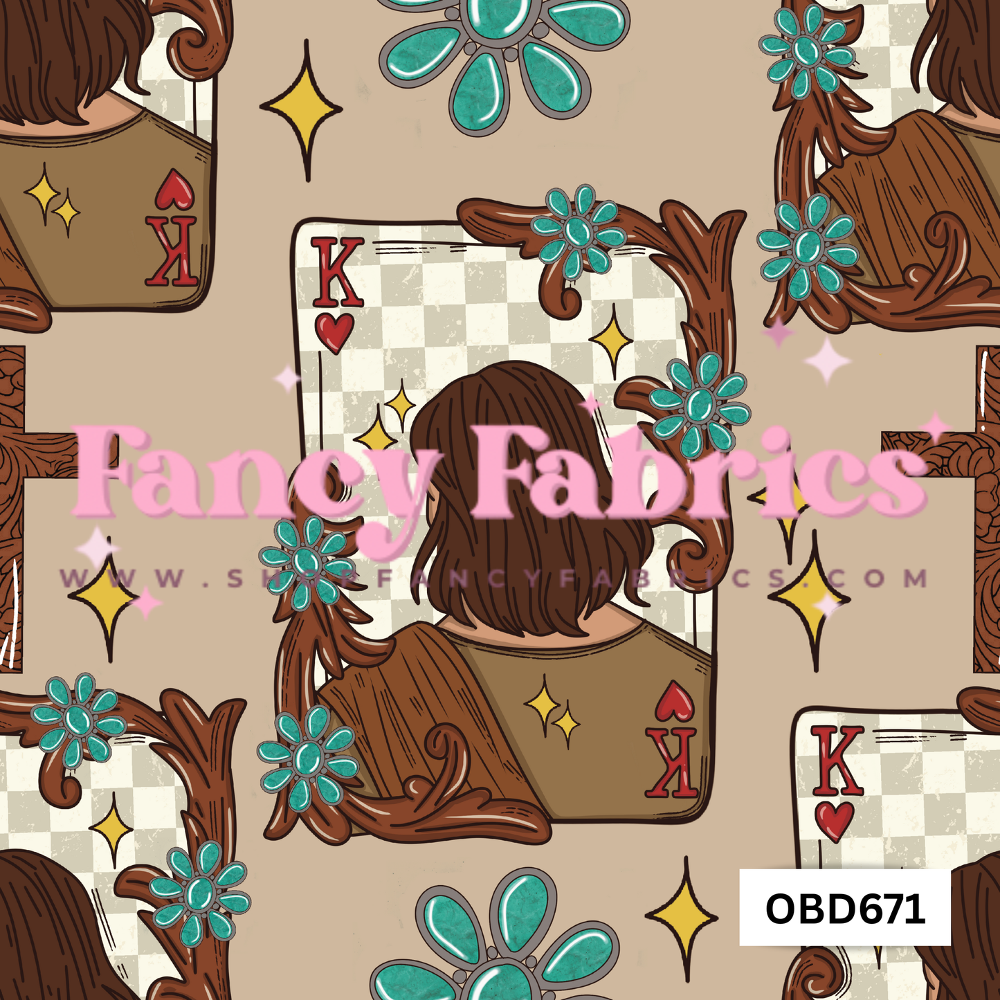 OBD671 |  PREORDER | Fabric By The Yard