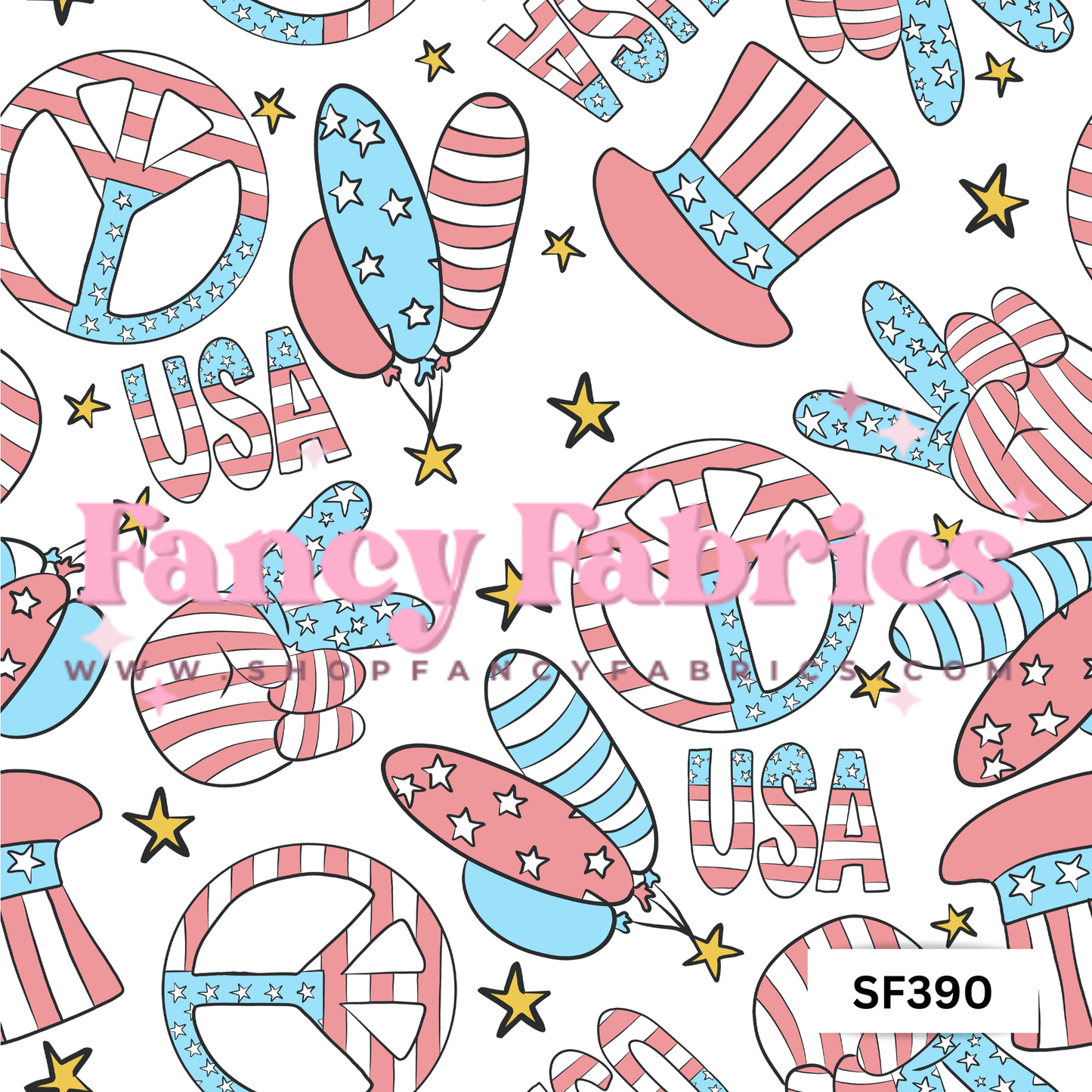 SF390 | PREORDER | Fabric By The Yard