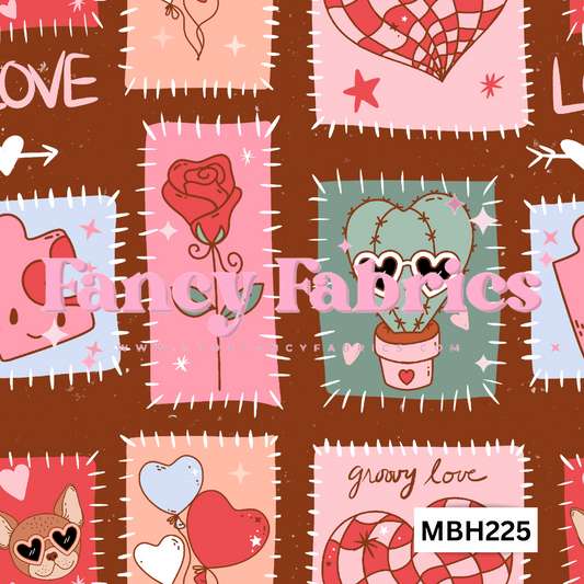 V-Day Patchwork MBH225 | PREORDER | By The Yard