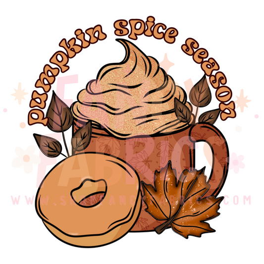 Pumpkin Spice Season | Adult Size | DTF Transfer | Ready To Ship