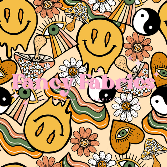 Trippy Hippie | PREORDER | By The Yard
