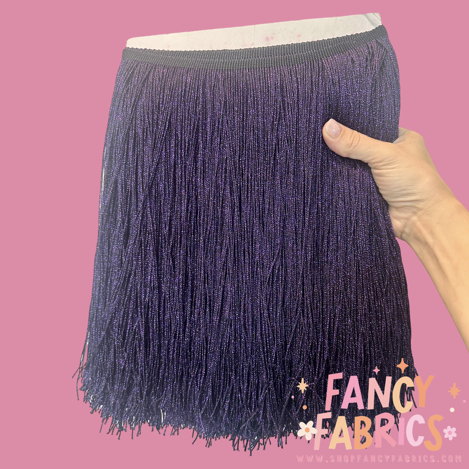 XL Metallic Fringe