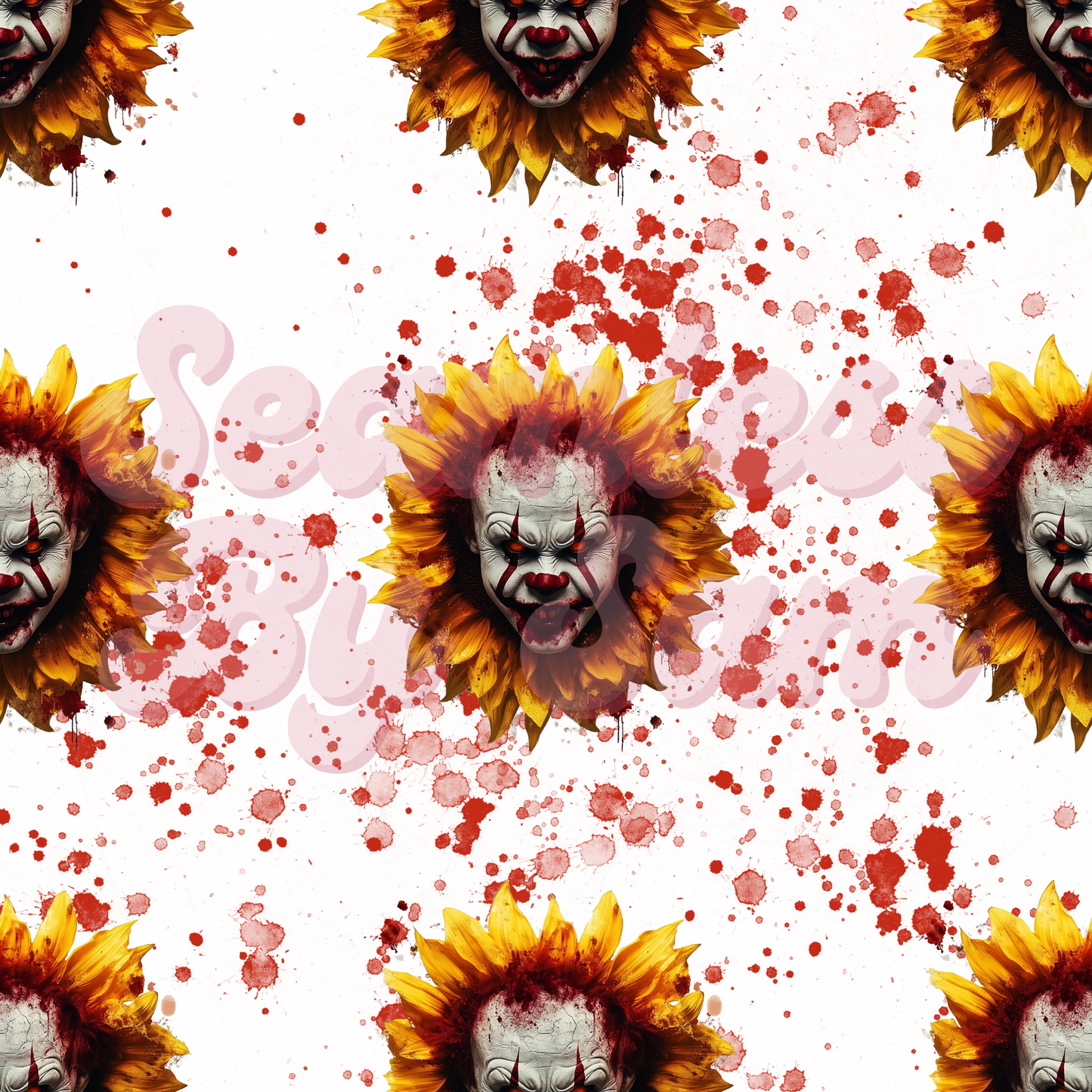 Penny Sunflowers | Seamless File | Digital Download