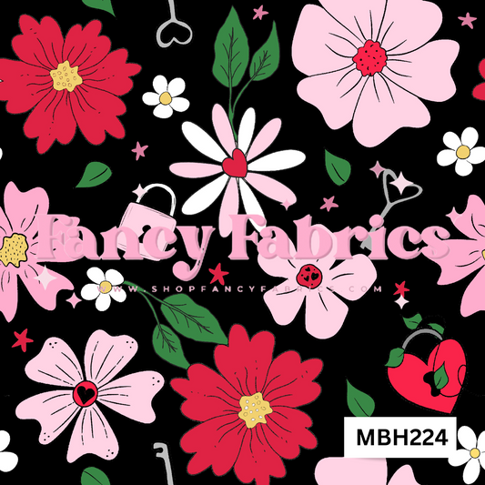 V-Day Floral MBH224 | PREORDER | By The Yard