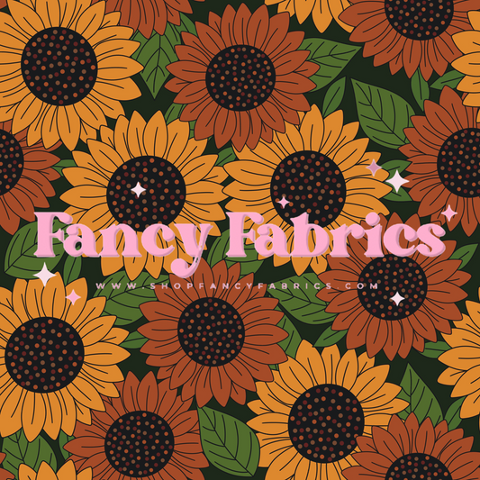 Lauren Liza Designs | Autumn Sunflowers | PREORDER | By The Yard