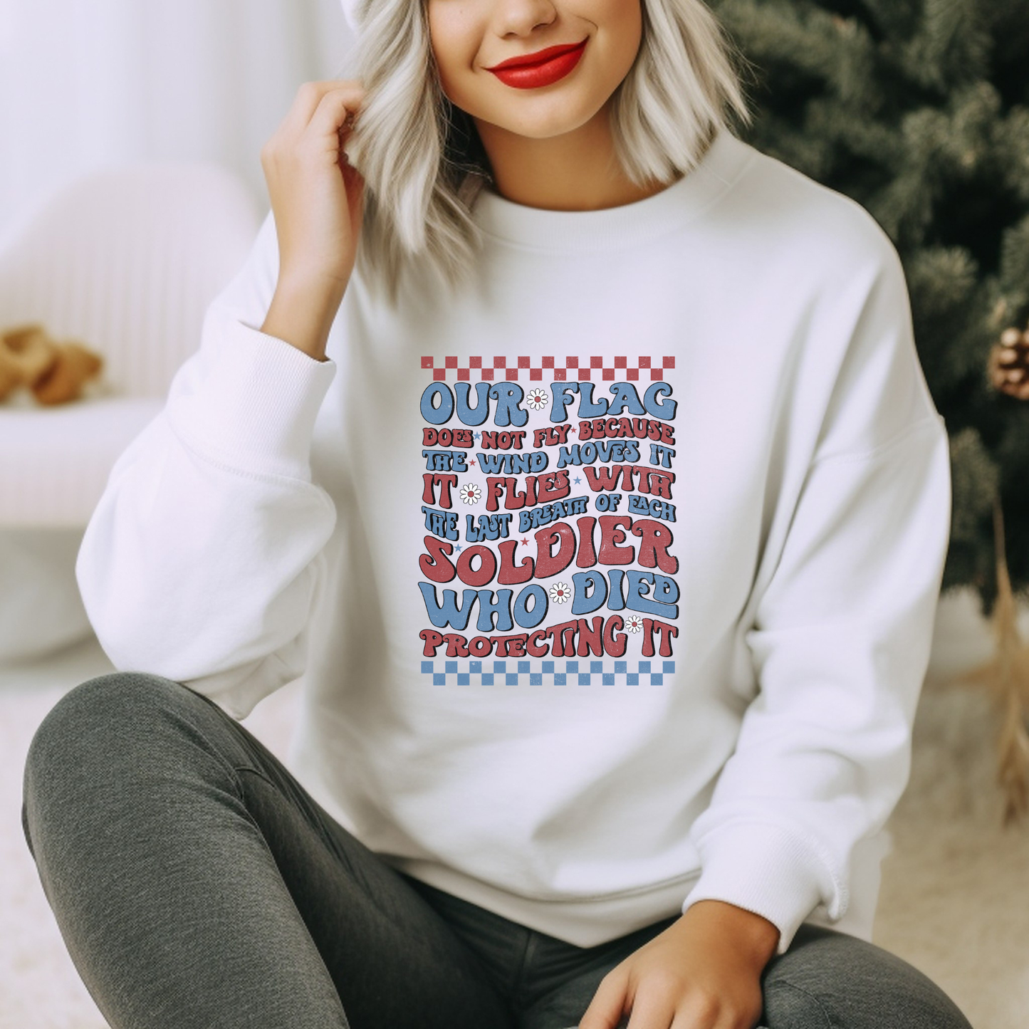Our Flag | Adult Size | DTF Transfer | Ready To Ship