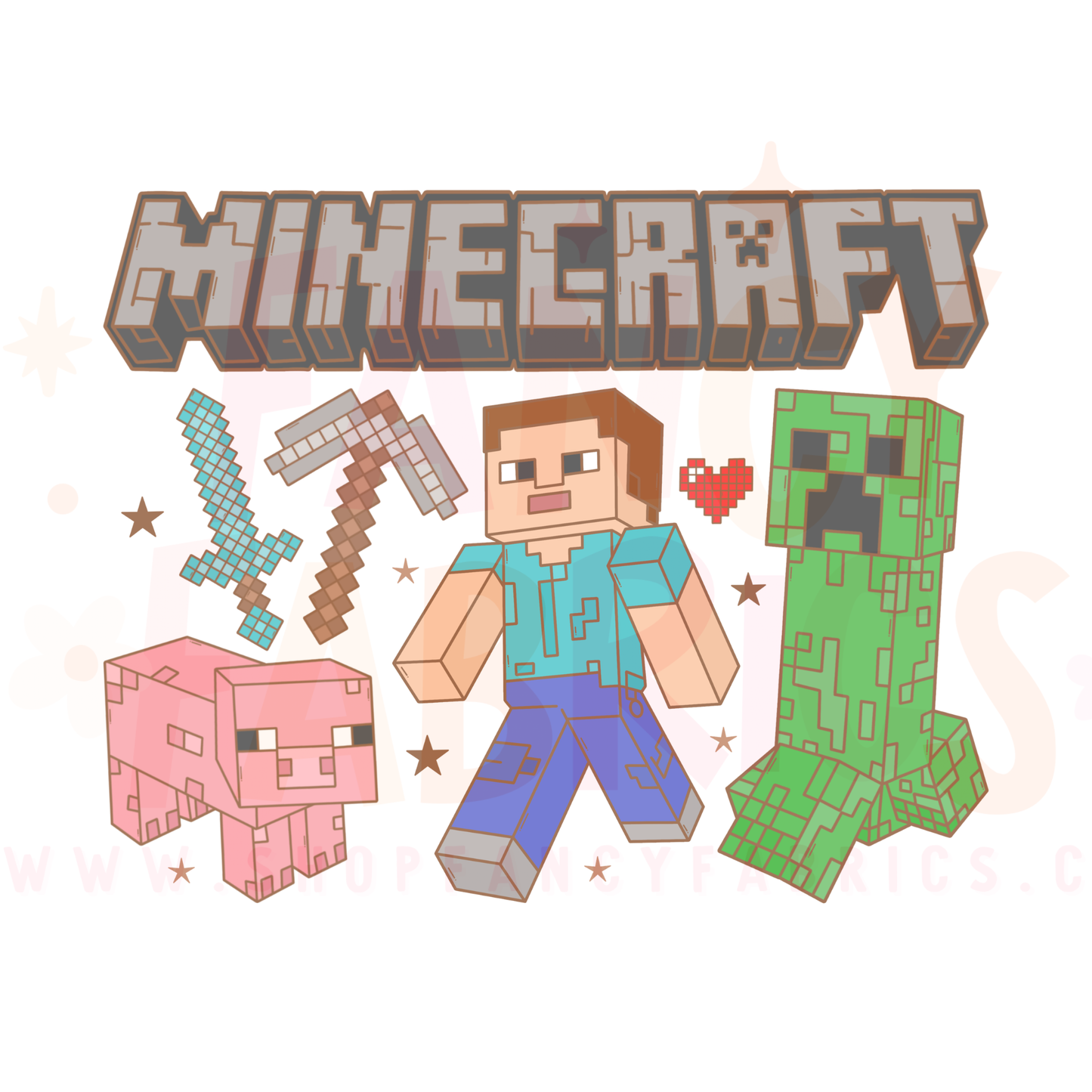 Block Game (Boy) | Child Size | DTF Transfer