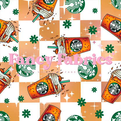 Pumpkin Spice Starbs | PREORDER | By The Yard