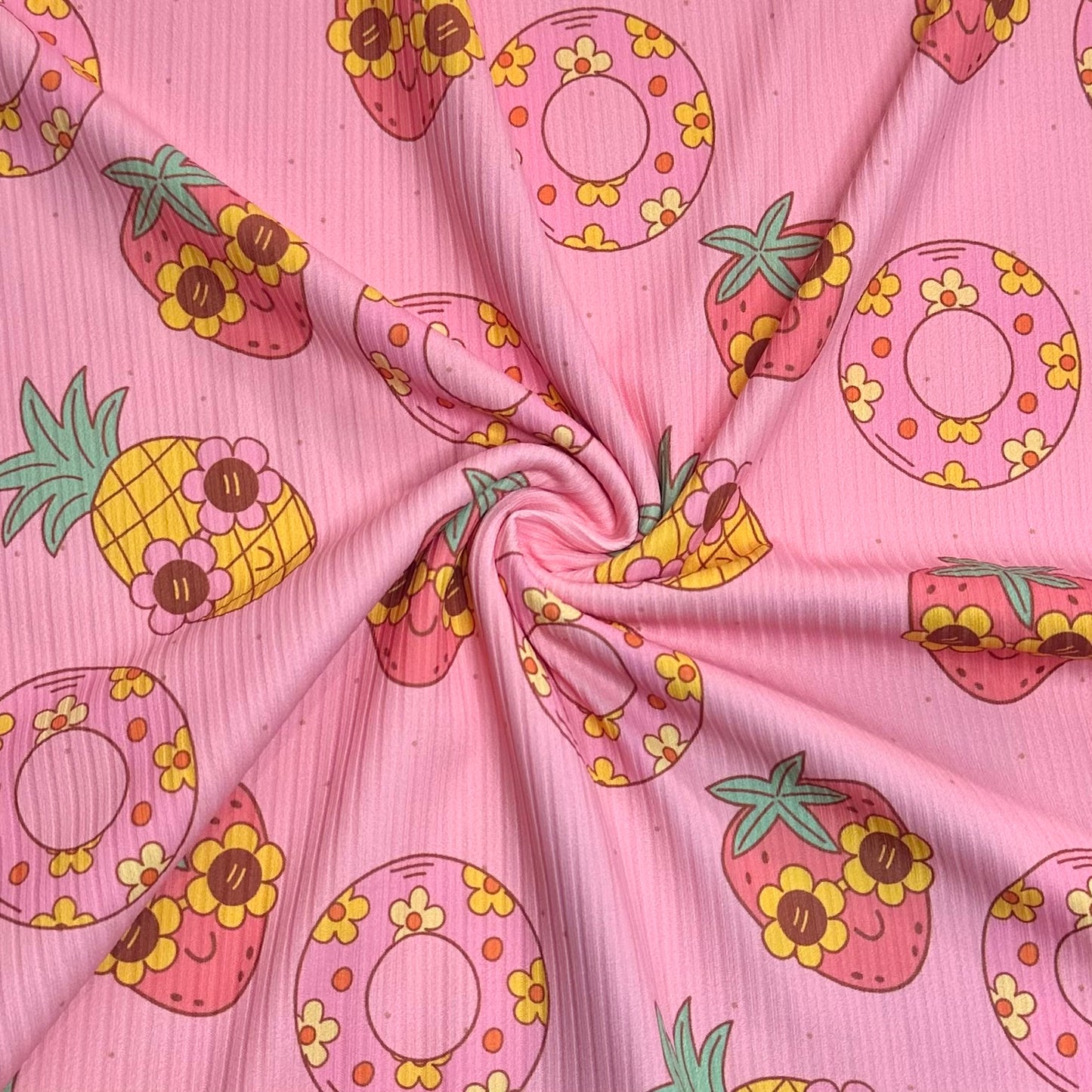 Pool Fruit | 6x6 Scaling | Skinny Rib | Ready To Ship