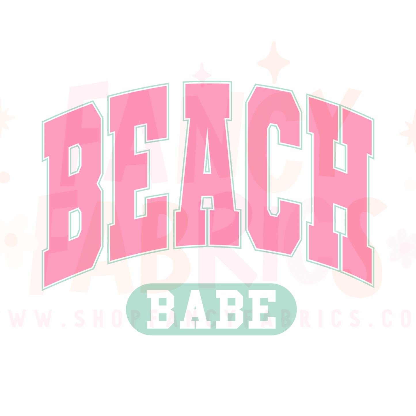 Beach Babe | Child Size | DTF Transfer