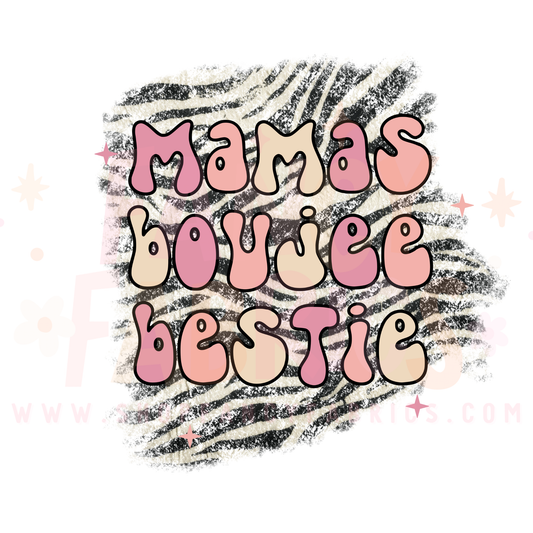 Mama's Boujee Bestie | Child Size | DTF Transfer