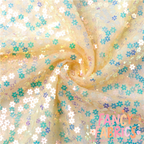 Belle | Floral Sequin Mesh | Ready To Ship