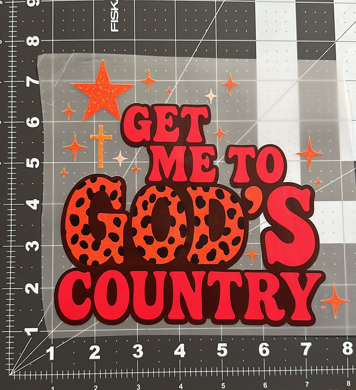 God's Country | Child Size | DTF Transfer