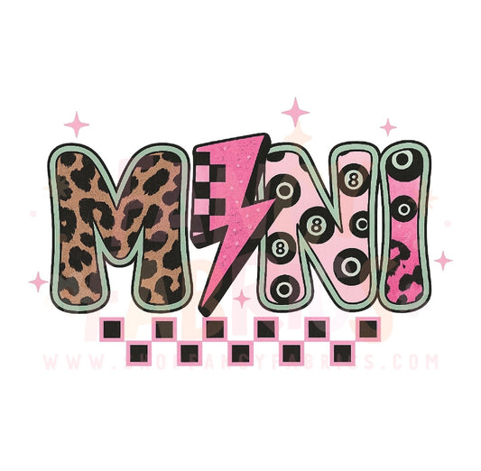 Mini (Bottom Checks) | Child Size | DTF Transfer