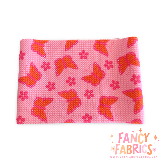 Orange Butterflies | 5" x WOF | Bullet Strip | Ready To Ship