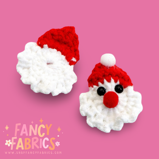 Crochet Santa | Bow Accessories | Ready To Ship