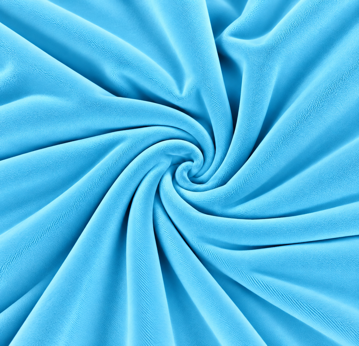 Sky Blue | Ultra Plush Stretch Velvet | Ready To Ship