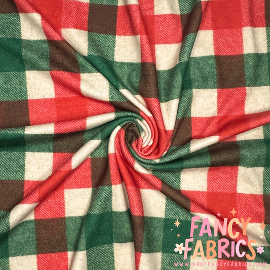 Jolly Plaid | 8x8 Scaling | DBP | Ready To Ship