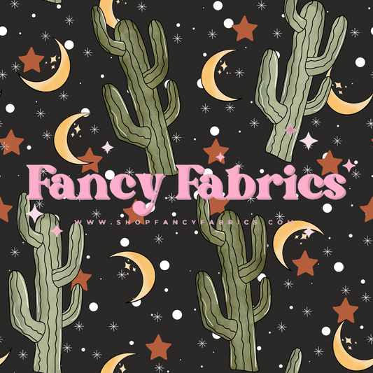 Western Nights (Black) | PREORDER | By The Yard