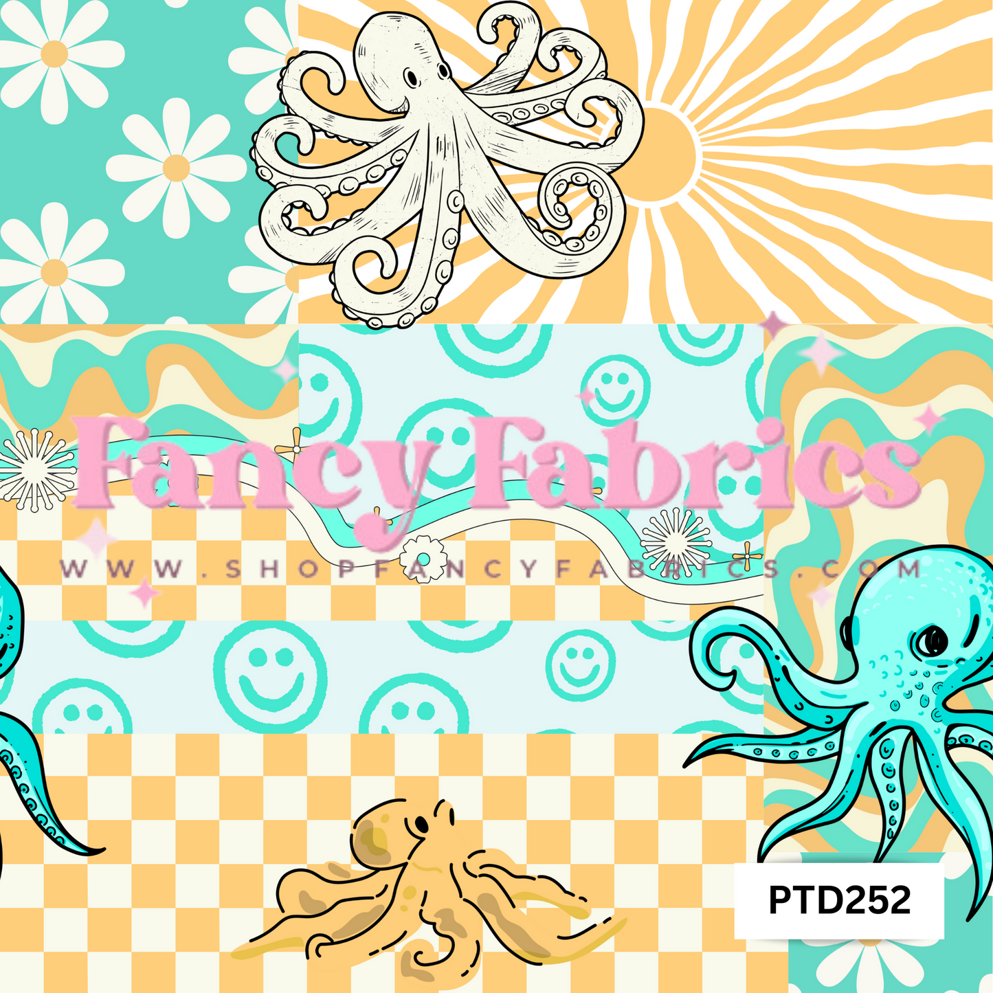 PTD252 | PREORDER | Fabric By The Yard