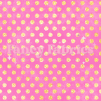 Gold Polka Dots | PREORDER | By The Yard