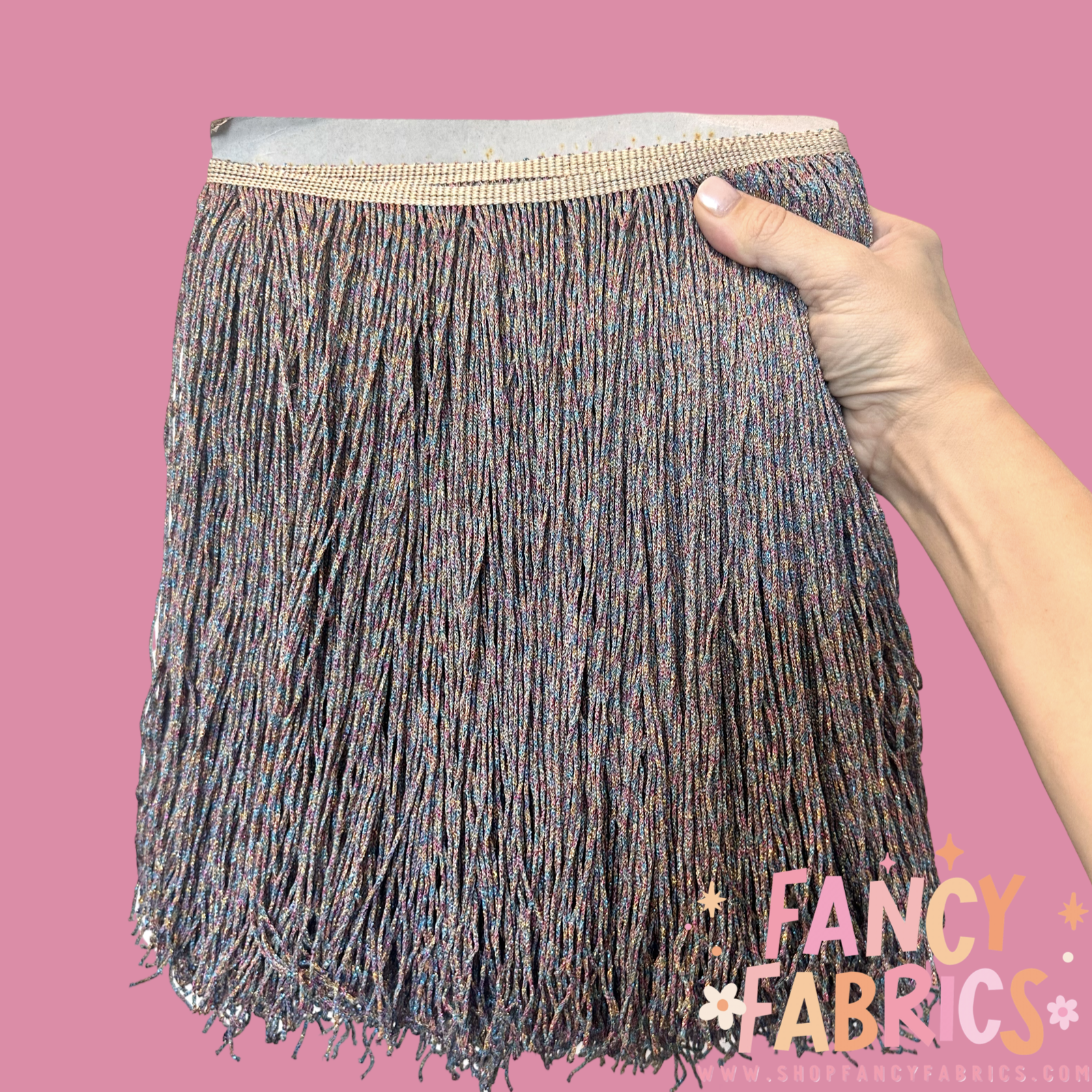 XL Metallic Fringe
