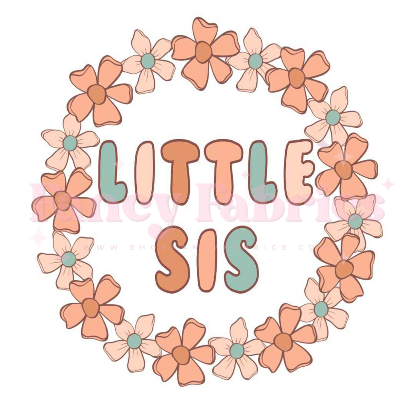 Little Sis | Child Size | DTF Transfer