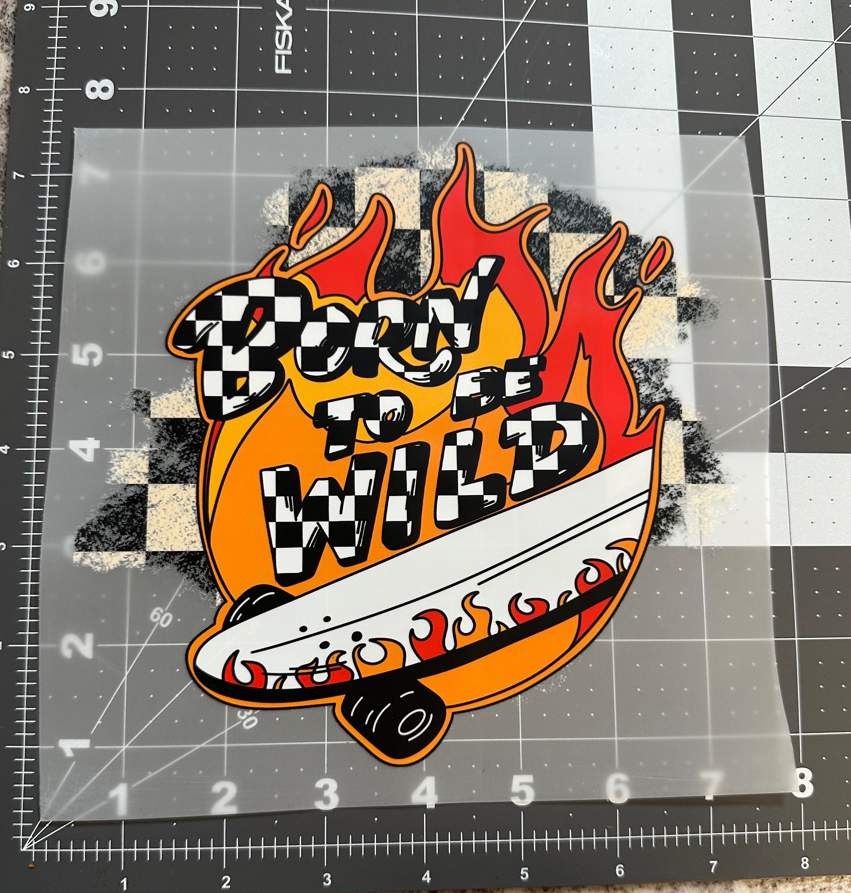 Born To Be Wild | Child Size | DTF Transfer