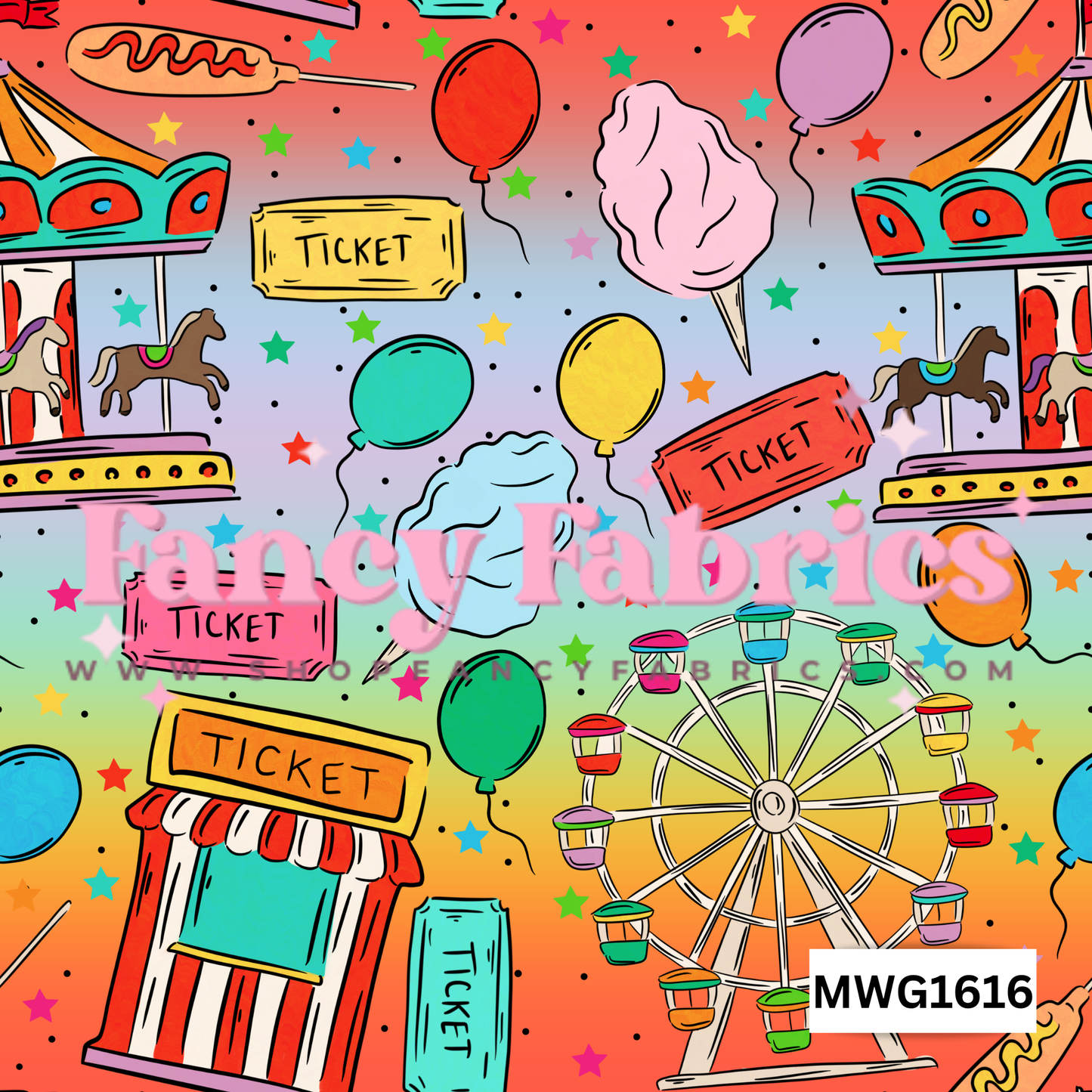 MWG1616 | PREORDER | Fabric By The Yard